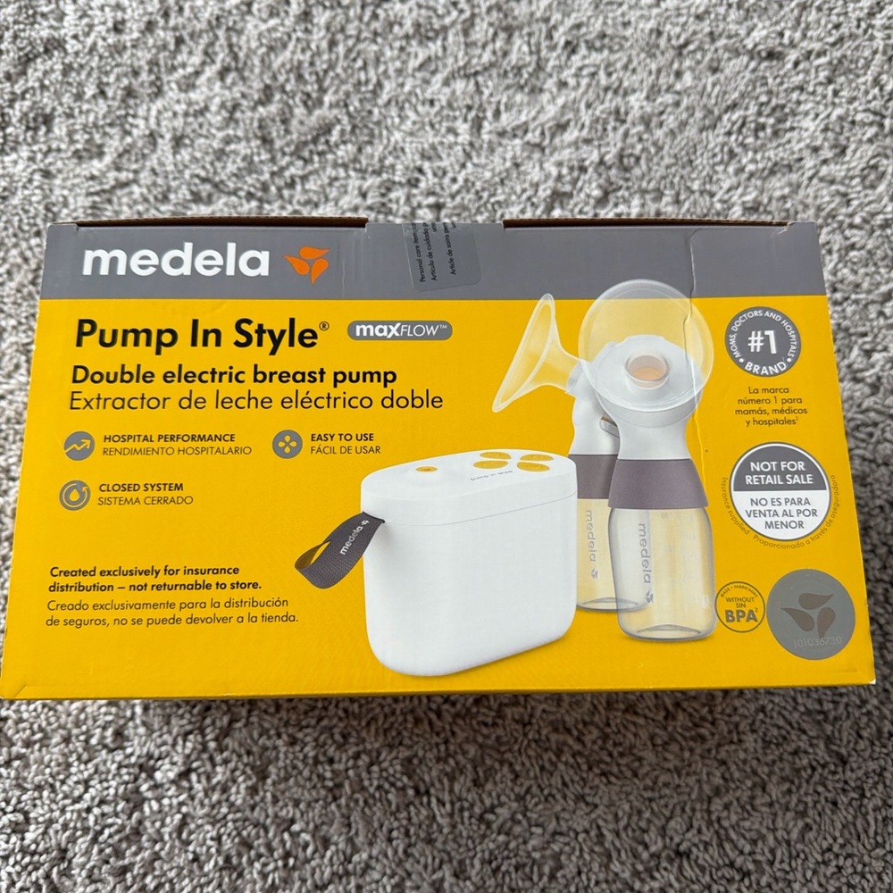 NIB Medela Pump In Style